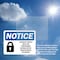 Signmission Lockout Tagout Setup Maintenance Repair, 14 in W x Rectangle, Plastic OS-2PACK-NS-P-1014-L-15907 - alternate 6